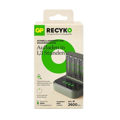 Artikelbild 10 für GP M452D 4-Port inkl. Dockingstation Akku-Schnellladegerät inkl. Akkus, Artikelnummer 255439