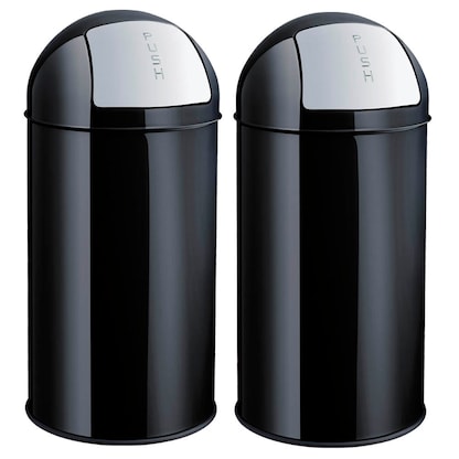 Artikelbild 18 für AKTION: 2 helit Mülleimer 30,0 l schwarz, Artikelnummer 300359