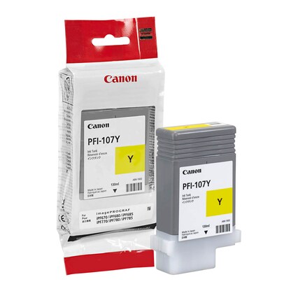 Artikelbild 6 für Canon PFI-107 Y gelb Druckerpatrone, Artikelnummer 236087