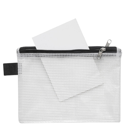 Artikelbild 9 für FolderSys Reißverschlussbeutel transparent/schwarz 0,15 mm, 1 St., Artikelnummer 357392