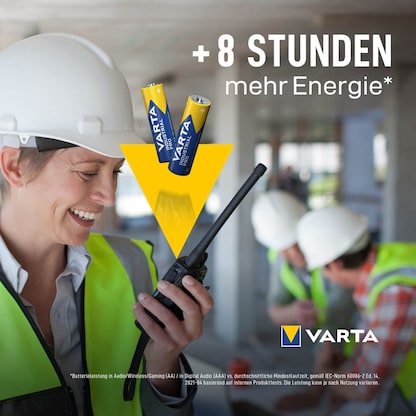 Artikelbild 3 für 4 VARTA Batterien INDUSTRIAL Mignon AA 1,5 V, Artikelnummer 583284
