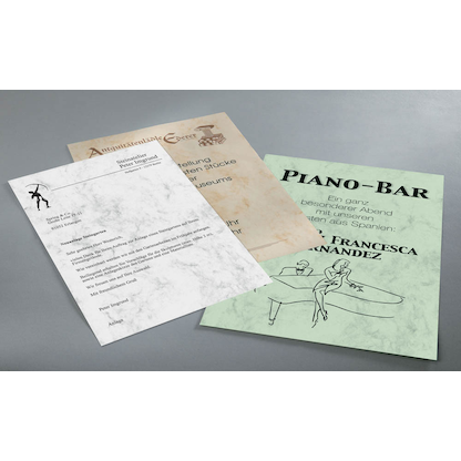 Artikelbild 8 für SIGEL Briefpapier Marmor grau DIN A4 90 g/qm 100 Blatt, Artikelnummer 366054