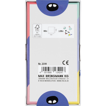 Artikelbild 9 für folia Bastelset Blanko DIY Legekarten blanko, Artikelnummer 719429