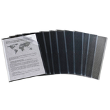 Artikelbild 1 für 10 HIDENTITY® Sichthüllen DIN A4 transparent glatt 0,12 mm, Artikelnummer 400085
