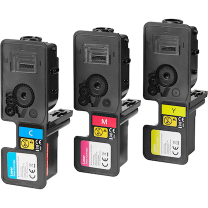 Artikelbild 3 für office discount cyan, magenta, gelb Toner kompatibel zu KYOCERA TK-5230C/M/Y, 3er-Set, Artikelnummer 663783