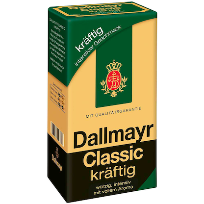 Artikelbild für Dallmayr Classic kräftig Kaffee, gemahlen, 500,0 g, Artikelnummer 909604