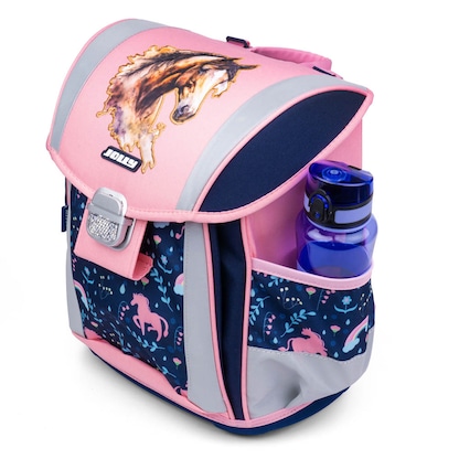 Artikelbild 4 für JOLLY Schulranzen-Set Classic Best Friends Forever Kunstfaser rosa/blau, Artikelnummer 301048
