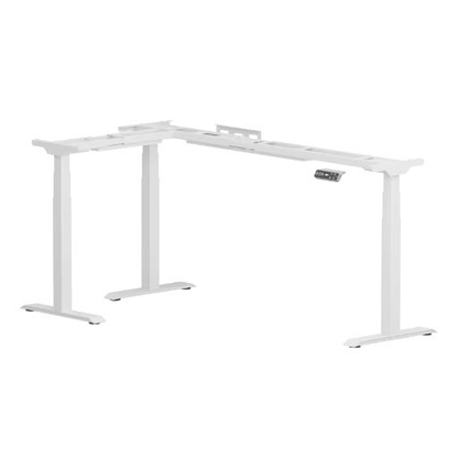 Artikelbild 13 für FlexiSpot E7L elektrisch höhenverstellbares Schreibtischgestell weiß ohne Tischplatte, T-Fuß-Gestell weiß 127,5 - 210,0 x 60,0 - 80,0 cm, Artikelnummer 444879