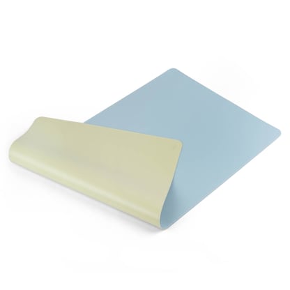 Artikelbild 3 für sax design Schreibtischunterlage hellblau/hellgrün Kunstleder 90,0 x 45,0 cm, 1 St., Artikelnummer 517119