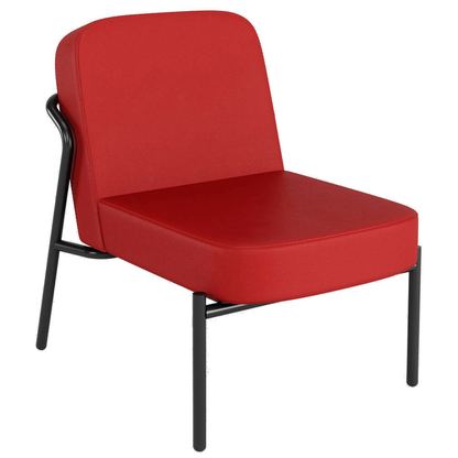 Artikelbild 19 für medso powered by PAPERFLOW Sessel MEDSO S Rund rot schwarz Kunstleder, 1 St., Artikelnummer 522189