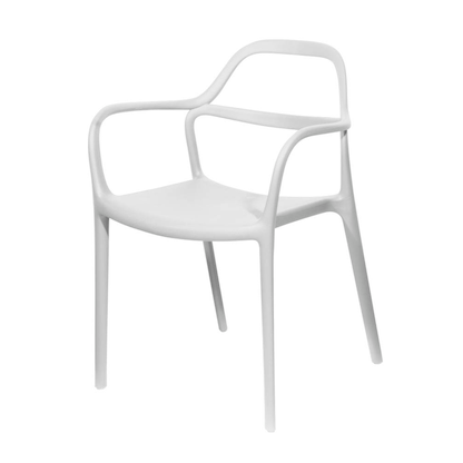 Artikelbild 2 für meet powered by PAPERFLOW Gartenstühle NOVA weiß, 2 St., Artikelnummer 590376