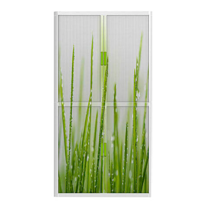 Artikelbild für PAPERFLOW easyOffice Rollladenschrank Gras ohne Fachböden 110,0 x 41,5 x 204,0 cm, Artikelnummer 136832