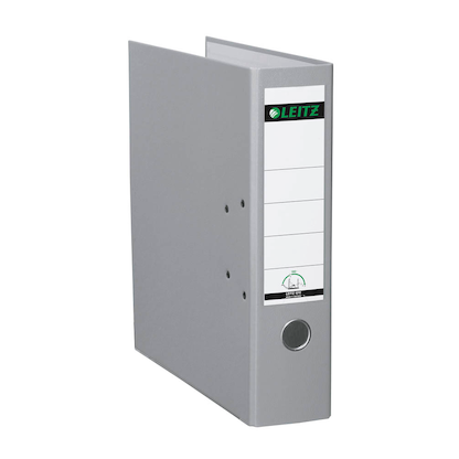 Artikelbild 2 für AKTION: LEITZ 1010 Ordner grau Kunststoff 8,0 cm DIN A4 mit Prämie nach Registrierung, Artikelnummer 859140