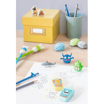 Artikelbild 5 für BRUNNEN Radiergummi Monster farbsortiert, 1 St., Artikelnummer 926156