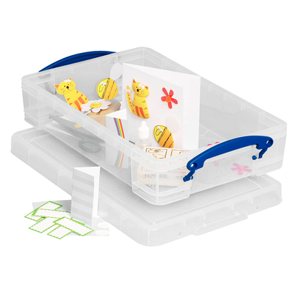 Artikelbild 8 für Really Useful Box Aufbewahrungsbox 4,0 l transparent 39,5 x 25,5 x 8,8 cm, Artikelnummer 253831
