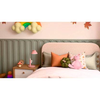 Artikelbild 2 für Hansa Twinkel Schreibtischlampe hellrosa 8 W, Artikelnummer 496206