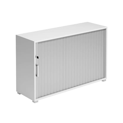 Artikelbild 22 für röhr Imperia Rollladenschrank weiß, silber 1 Fachboden 120,0 x 40,0 x 74,5 cm, Artikelnummer 186346