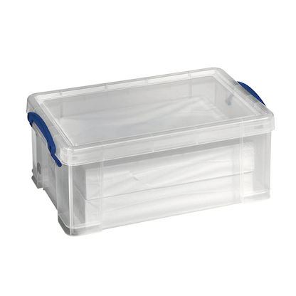 Artikelbild 6 für Really Useful Box Aufbewahrungsbox 9,0 l transparent 39,5 x 25,5 x 15,5 cm, Artikelnummer 253856