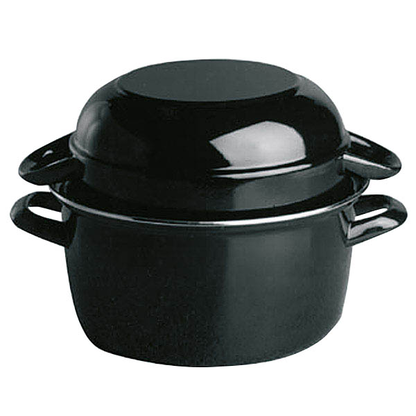 Artikelbild 14 für APS Muscheltopf schwarz 2,6 l, Artikelnummer 195349