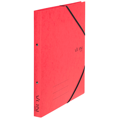 Artikelbild 2 für VON LEITZ Ringbuch 2-Ringe rot 2,5 cm DIN A4, 1 St., Artikelnummer 635278