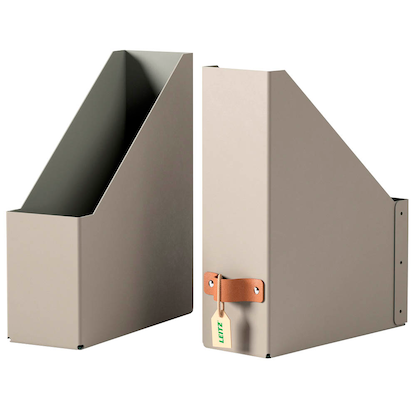 Artikelbild 2 für 2 LEITZ Stehsammler Puro 24710012 beige Karton, DIN A4, Artikelnummer 669758