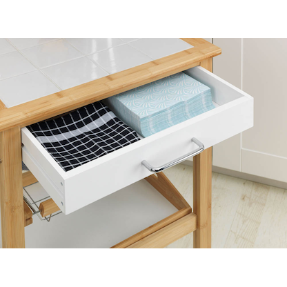 Artikelbild 9 für WENKO Servierwagen Finja Bambus 49,0 x 38,0 x 81,0 cm, Artikelnummer 810873