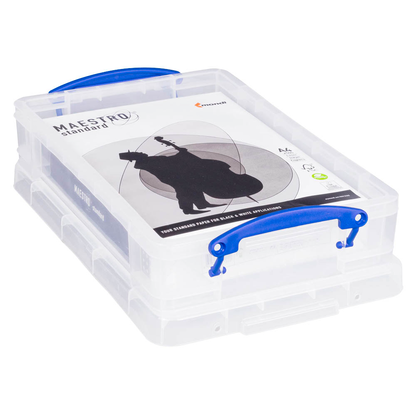 Artikelbild 10 für Really Useful Box Aufbewahrungsbox 4,0 l transparent 39,5 x 25,5 x 8,8 cm, Artikelnummer 253831