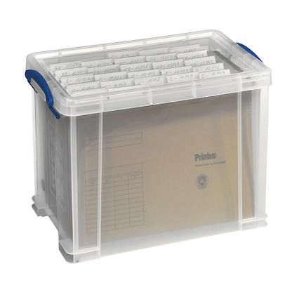 Artikelbild 8 für Really Useful Box Aufbewahrungsbox 19,0 l transparent 39,5 x 25,5 x 29,0 cm, Artikelnummer 253880