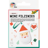 Artikelbild 1 für folia Nähset Mini Filzinies NIKOLAUS rot, weiß, Artikelnummer 692299
