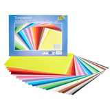 Artikelbild 1 für folia Tonpapier Sonderedition 25 farbsortiert 130 g/qm 25 Blatt, Artikelnummer 276648