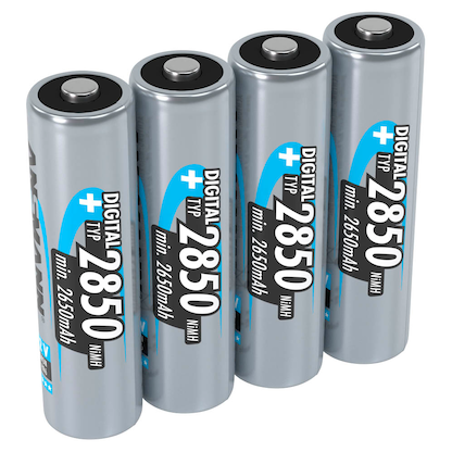 Artikelbild 2 für 4 ANSMANN Akkus Mignon AA 2.650 mAh, Artikelnummer 964189
