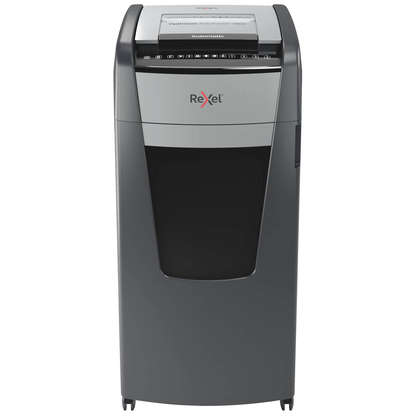 Artikelbild 10 für AKTION: Rexel Optimum AutoFeed+ 750X Aktenvernichter mit Partikelschnitt P-4, 4 x 28 mm, schwarz mit 130 Euro CashBack, Artikelnummer 429831