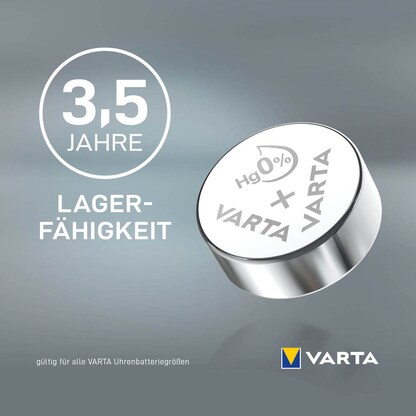 Artikelbild 6 für VARTA Knopfzelle V 13 GS/V357/SR44 1,55 V, Artikelnummer 130252