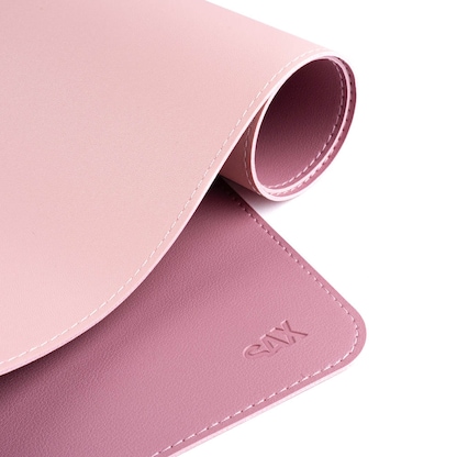 Artikelbild 4 für sax design Schreibtischunterlage hellrosa/altrosa Kunstleder 90,0 x 45,0 cm, 1 St., Artikelnummer 517076