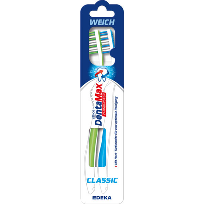 Artikelbild 24 für 2 elkos DentaMax CLASSIC Zahnbürsten, Artikelnummer 569687