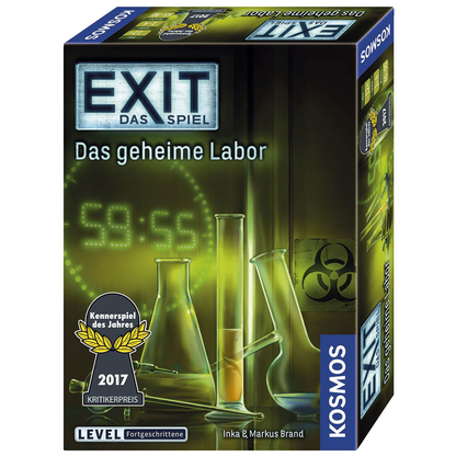 Artikelbild für KOSMOS EXIT - Das Spiel: Das geheime Labor Escape-Room Spiel, Artikelnummer 195617