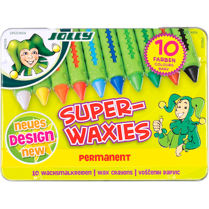 Artikelbild 14 für JOLLY SUPERWAXIES Wachsmalstifte farbsortiert, 10 St., Artikelnummer 478547