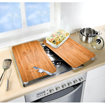 Artikelbild 5 für WENKO Herdabdeckplatten Lunch braun, 2 St., Artikelnummer 529772