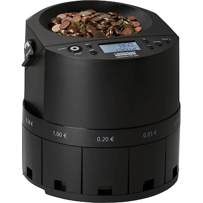 Artikelbild 2 für ratiotec Münzzähl- und Sortiermaschine CS 500, Artikelnummer 802665