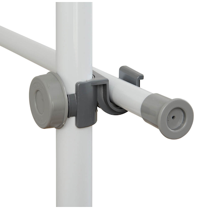 Artikelbild 6 für WENKO Teleskop-Garderobe Herkules 50610100 grau Metall 75,0 - 120,0 x 165,0 - 300,0 cm, Artikelnummer 664914