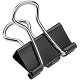 Artikelbild 1 für 12 MAUL Foldbackklammern schwarz 1,3 cm, Artikelnummer 242727