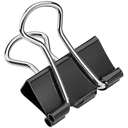 Artikelbild 23 für 12 MAUL Foldbackklammern schwarz 1,3 cm, Artikelnummer 242727