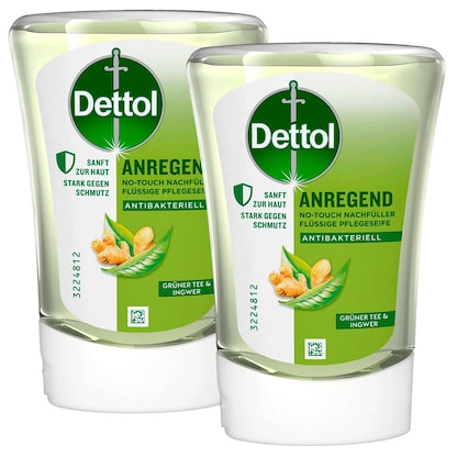 Artikelbild für Dettol NO TOUCH Duo Flüssigseife Nachfüllpackung 2x 250 ml, Artikelnummer 971954