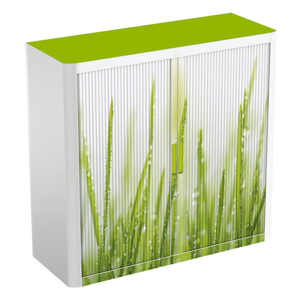 Artikelbild 6 für PAPERFLOW easyOffice Rollladenschrank Gras ohne Fachböden 110,0 x 41,5 x 104,0 cm, Artikelnummer 136825