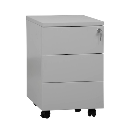 Artikelbild 2 für Gürkan Rollcontainer lichtgrau 3 Auszüge 40,0 x 60,0 x 62,0 cm, Artikelnummer 564810