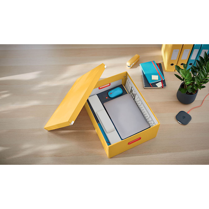 Artikelbild 2 für AKTION: LEITZ Click & Store Cosy Aufbewahrungsbox 32,0 l gelb 36,9 x 48,2 x 20,0 cm mit Prämie nach Registrierung, Artikelnummer 652402