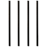 Artikelbild 1 für 500 PAPSTAR Cocktail-Strohhalme pure schwarz, Artikelnummer 821715