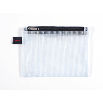 Artikelbild 3 für FolderSys Reißverschlussbeutel transparent/schwarz 0,15 mm, 1 St., Artikelnummer 357392