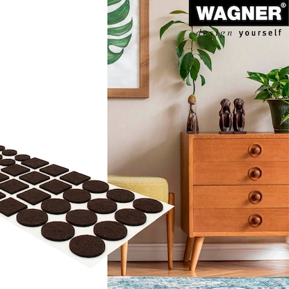 Artikelbild 2 für WAGNER® design yourself EH 1775 Filzgleiter-Set Stoff, Artikelnummer 420178