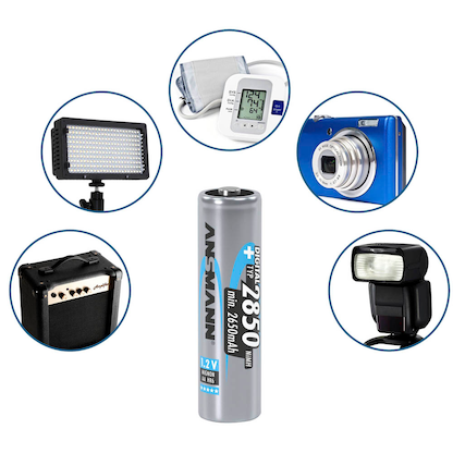 Artikelbild 3 für 4 ANSMANN Akkus Mignon AA 2.650 mAh, Artikelnummer 533176